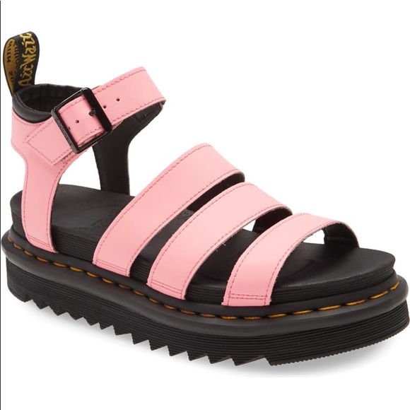 Dr. Martens Shoes - DR. MARTEN Lemonade Pink Strappy Sandals SZ 9